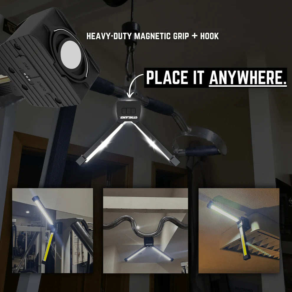 Magnetic LED Gym lamp