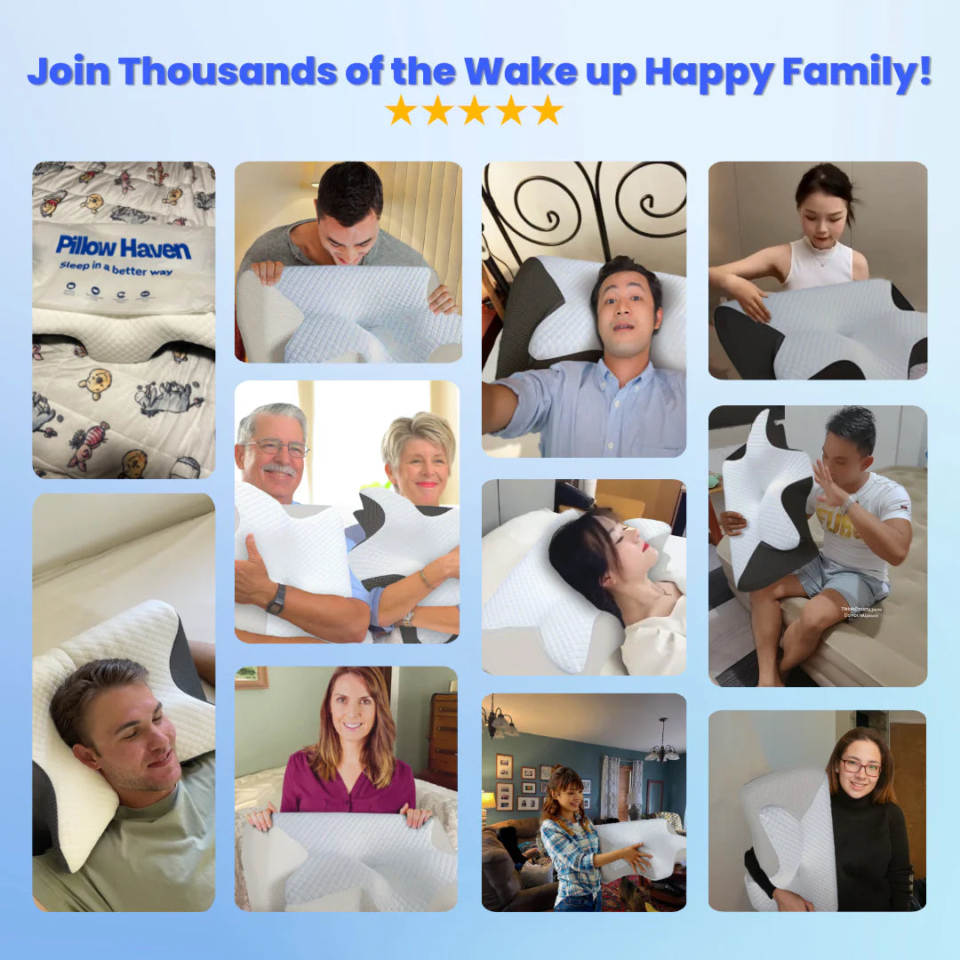 NeckNest™ Memory Pillow