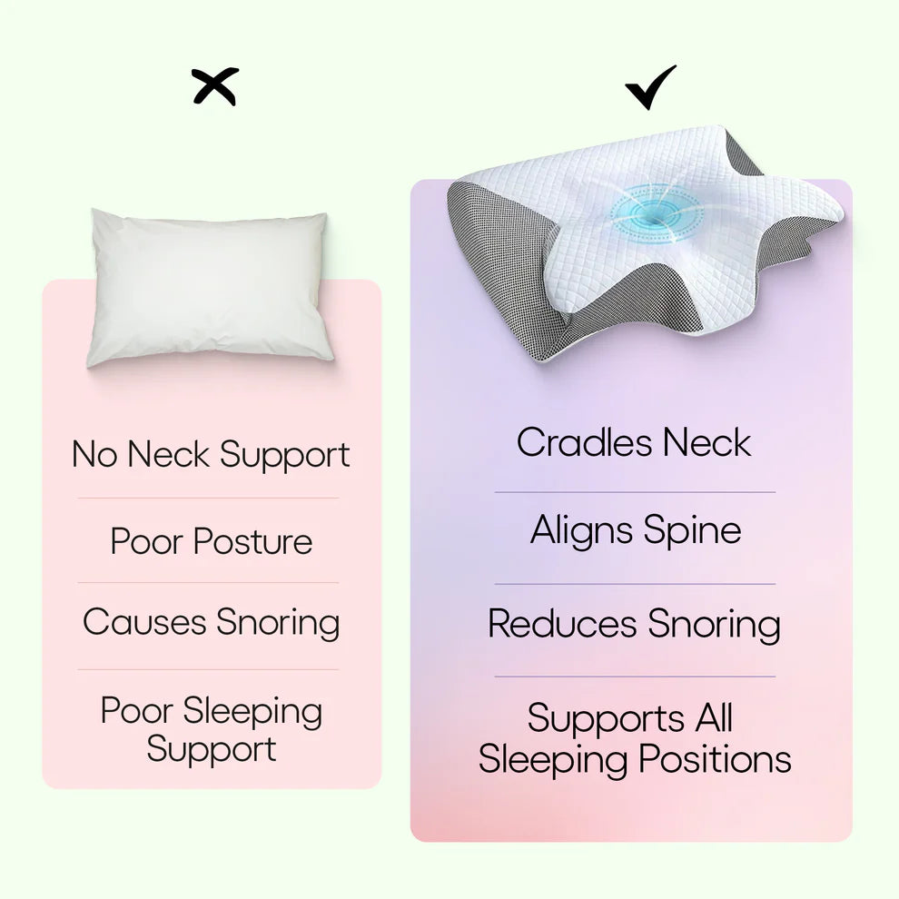 NeckNest™ Memory Pillow